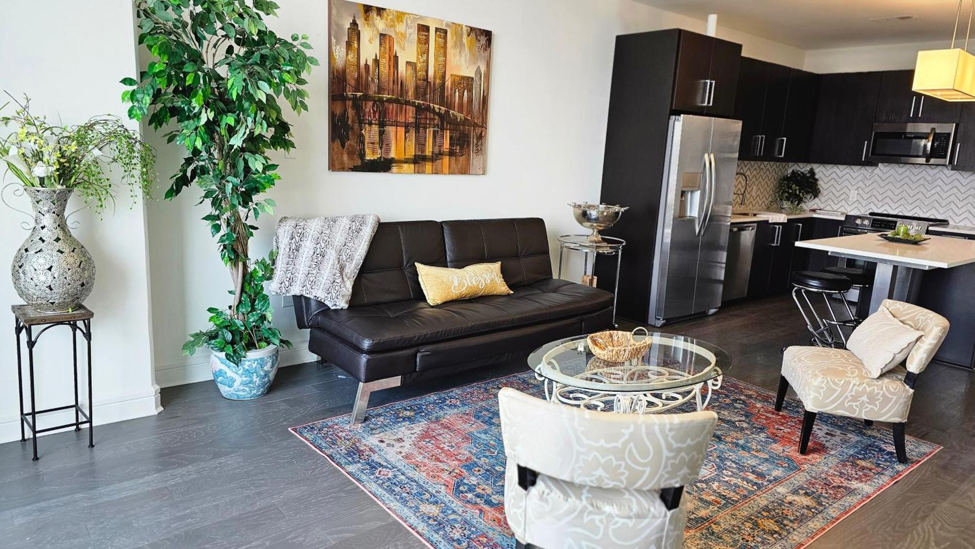 Ferienwohnung Luxury Highrise In Midtown - Skyline Views And Chic Decor Houston Exterior foto